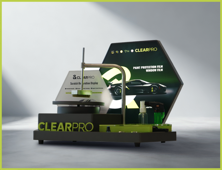 ClearPro Scratch Restoration Display